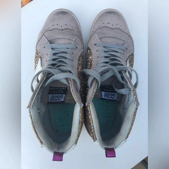 ⭐️GOLDEN GOOSE⭐️ | Glitter Mid Star •Size 40 •VGUC - Picture 8 of 15